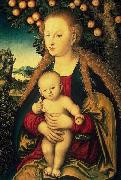 Virgin and Child under an Apple Tree Lucas Cranach